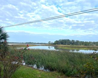 View from the front of the house 