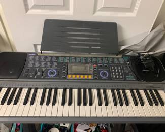 keyboard with stand