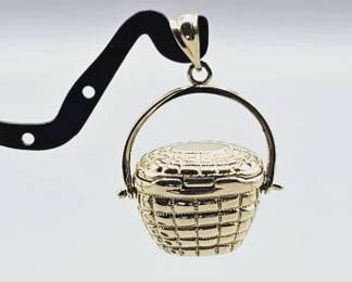 14K PERFUME DISPENSER PENDANR
