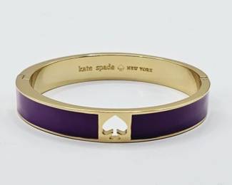Kate Spade Hole Punched Hinged Bangle