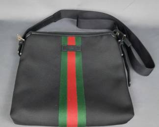 Gucci Techno Canvas Web Messenger Bag