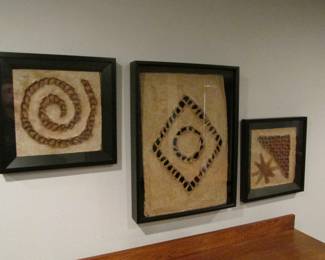 Mexican Amate woven birch art