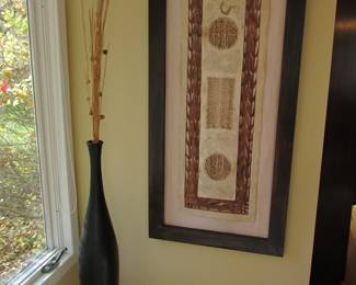 Mexican Amate woven birch art