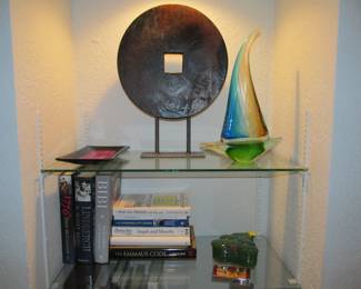 Murano glass sailboat