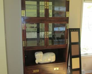 Gorgeous Campaign style cabinet