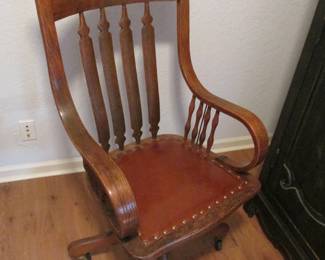 Antique office chair