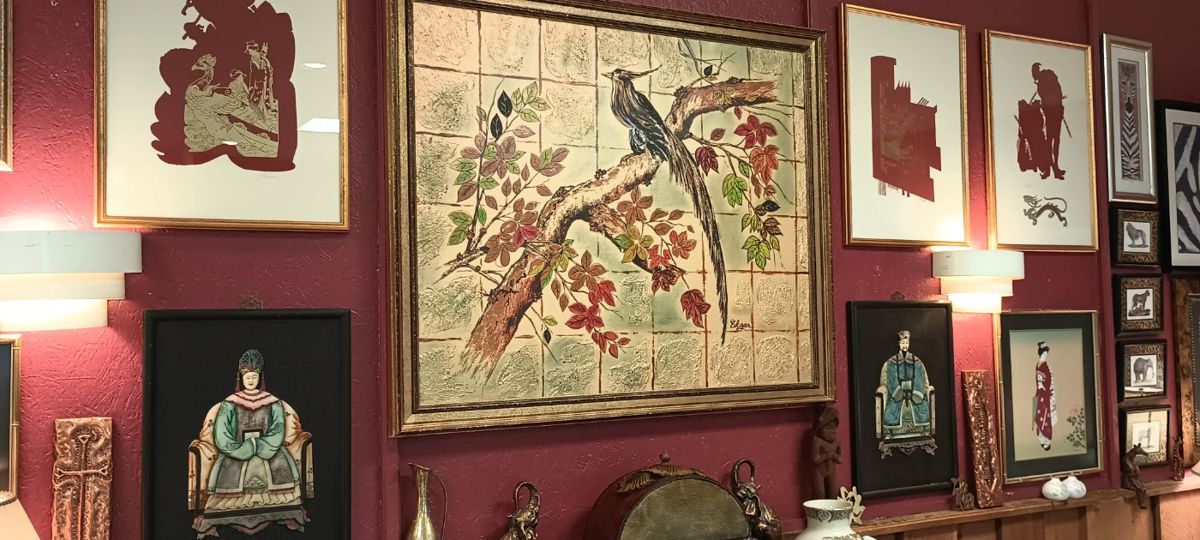 Estate Sale below Simply Framing in Roanoke, VA starts on 11/10/2023