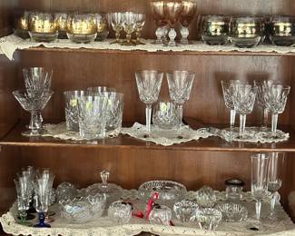 Waterford Crystal and Vintage Glassware