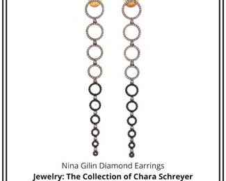 Nina Gilin Diamond Earrings