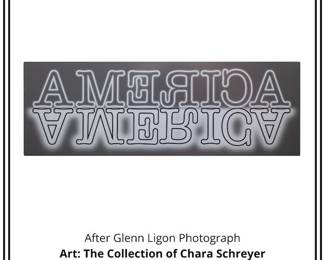 After Glenn Ligon Photograph 