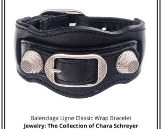 Balenciaga Ligne Classic Wrap Bracelet
