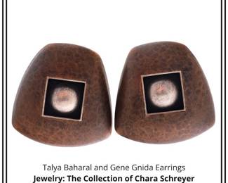 Talya Baharal and Gene Gnida Earrings