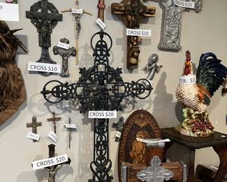 Many of these crosses remain