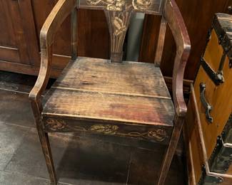 Pyrography Chair