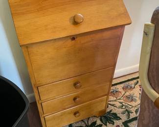 Potato  storage ,  made of solid wood