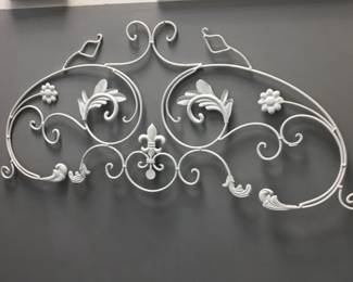wrought iron wall art
