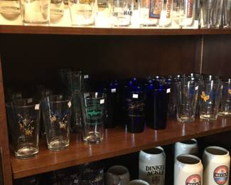 huge collection of vintage bar ware!  From a bar!