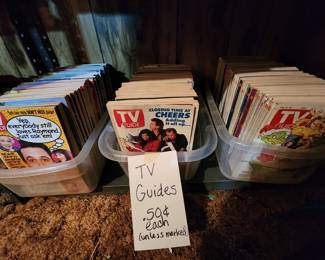Big TV guide collection