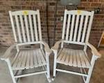 Pair of porch rockers