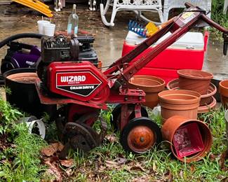 Wizard garden tiller