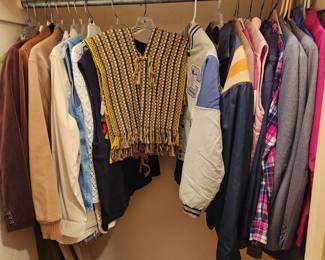 Lots of nice clothes