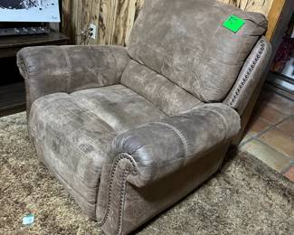 Matching swivel rocker recliner