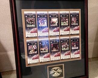 Rams Football Framed