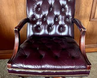 Leather Desk Chair