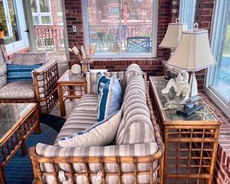 Indoor / Outdoor Rattan Seating Set