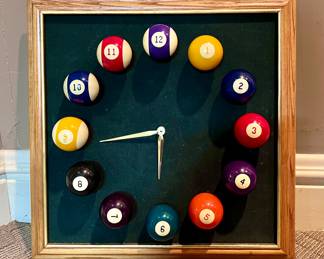 Billiards Clock