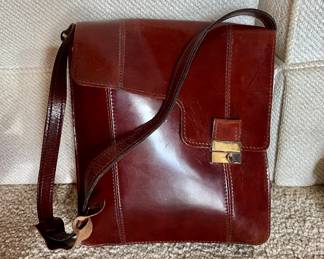 Italian Leather Handbag / Purse