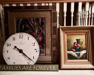 Painting, Art, Clock and Décor 