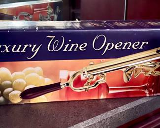 New luxury wine opener