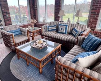 Indoor / Outdoor Rattan Seating Set