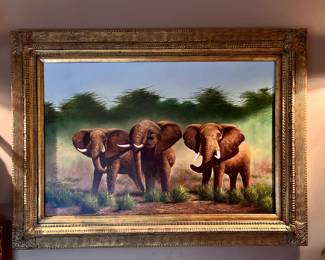 Elephant Painting