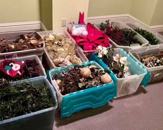 Garland and Christmas