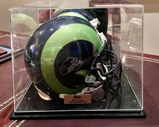 Autographed Football Helmet 