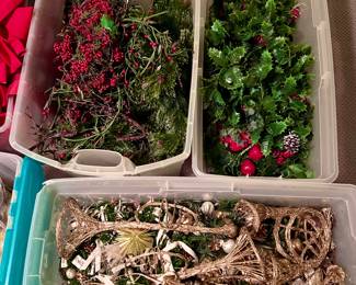 Garland and Christmas