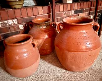 Pottery vases