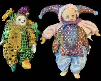 Jester Clown Dolls
