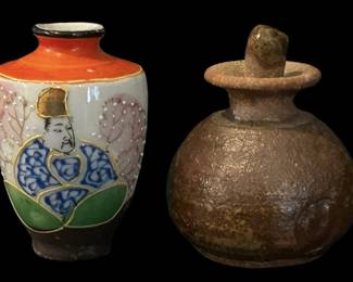 Miniature Vase and Jar