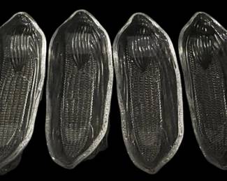 Corn on the Cob Glass Holders