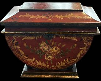 Hand Painted Ornate Box