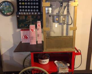 Popcorn machine from Chillicothe, Holiday Inn, vintage