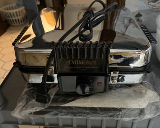 Villa ware Waffle Maker and Grill New