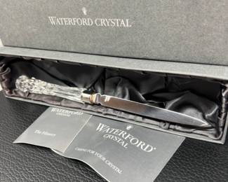Waterford Crystal Handled Letter Opener in Box