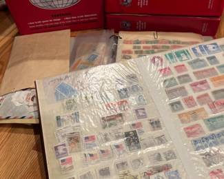 Several Albums of Collector Stamps