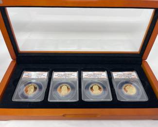 2008 PR70 DCAM $1 Presidential Proof Set