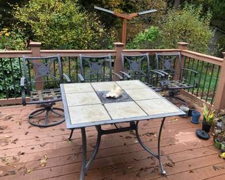 Outdoor patio furniture