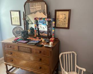 3 piece antique bedroom set.